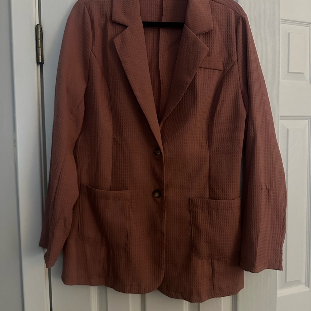 SHEIN Rose Textured Women's Jacket